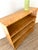 Vintage Mid-Century Modern Heywood Wakefield 3 Shelf Bookcase / Bookshelf in Wheat For Sale - Image 9 of 11