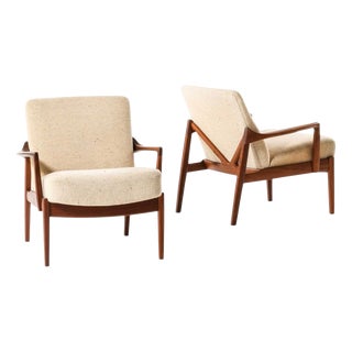FD125 Easy Chairs by Tove and Edvard Kindt-Larsen, 1950s, Set of 2 For Sale