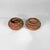 Italian rustic terracotta vases, 1930s Pair of terracotta vases with an ovoid body and wide opening. They feature a low,...