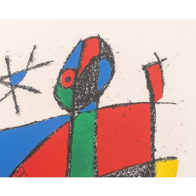 Joan Miró Joan Miro "Lithograph Vi" Lithograph, 1975 For Sale - Image 4 of 10