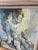 Mid-Century Signed Impressionist Portrait Oil Painting For Sale - Image 4 of 12