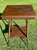 Antique Tiger Oak Parlor/End/Side Table, W/Barley Twist Legs and a Lower Shelf For Sale In South Bend - Image 6 of 8