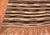 Moroccan Nazmiyal Collection Brown and Cream Vintage Moroccan Kilim Rug For Sale - Image 3 of 5