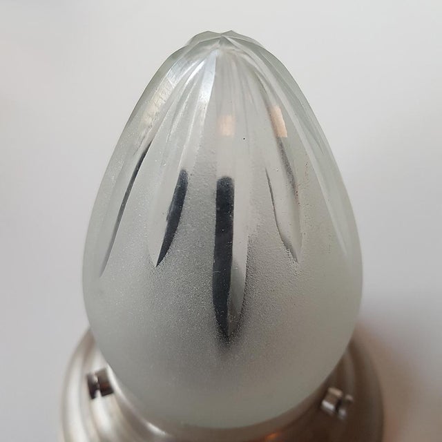 Art Deco Pettite Ceiling Lamps attributed to Giso, Set of 2 For Sale - Image 5 of 6