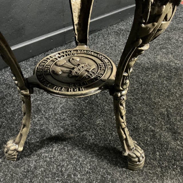 Royal Commemorative Princess Diana Drinks Table, 1981, in Restored conditions. Designed 1980 to 1989
