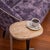 Narrow Marble Top Side Table from Forzini For Sale - Image 6 of 8