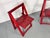 1960s Mid-Century Italian Red Foldable Chairs by Aldo Jacober for Bazzani, 1960s, Set of 2 For Sale - Image 5 of 12