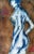 Neo-Expressionism Standing Female Nude Blue Wild at Its Finest, 1980s, Oil Painting on Canvas For Sale - Image 9 of 9