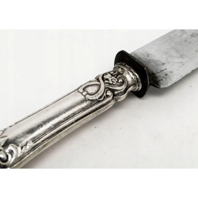 Silver Beef Knife, France, 1900s For Sale - Image 6 of 7