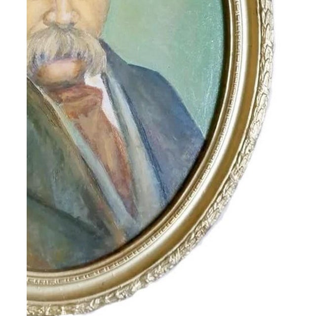 1970s Oil Painting: Taras Shevchenko Portrait, Ukrainian Art 49-38 For Sale - Image 6 of 6