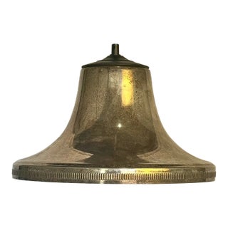 1900s Antique Metal Funeral Shade Pendent For Sale