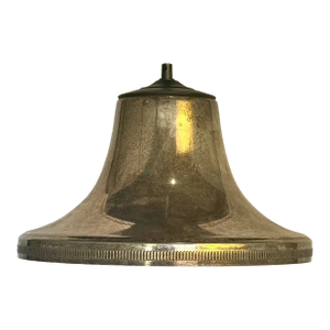 1900s Antique Metal Funeral Shade Pendent