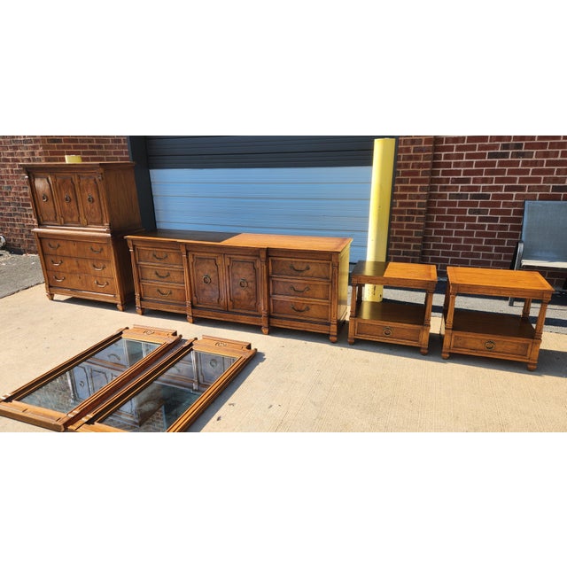 Italian Bedroom Set From Heritage Furniture For Sale - Image 3 of 15