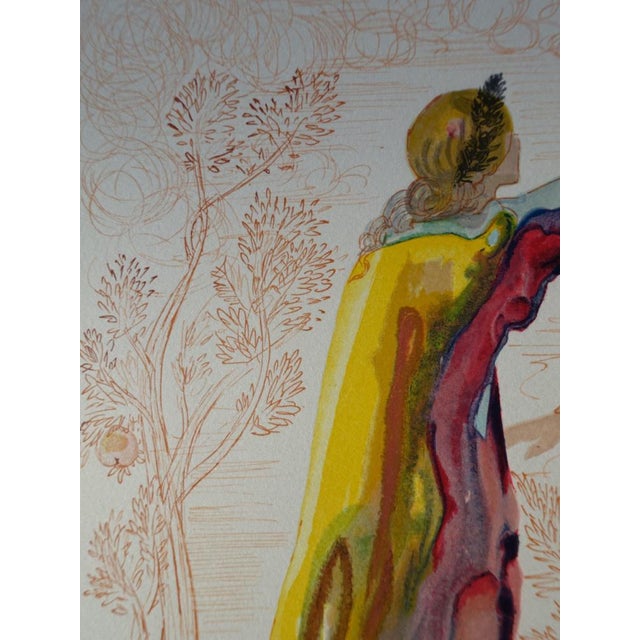 Salvador Dali, Derniers mots de Virgile, Etching For Sale - Image 4 of 7