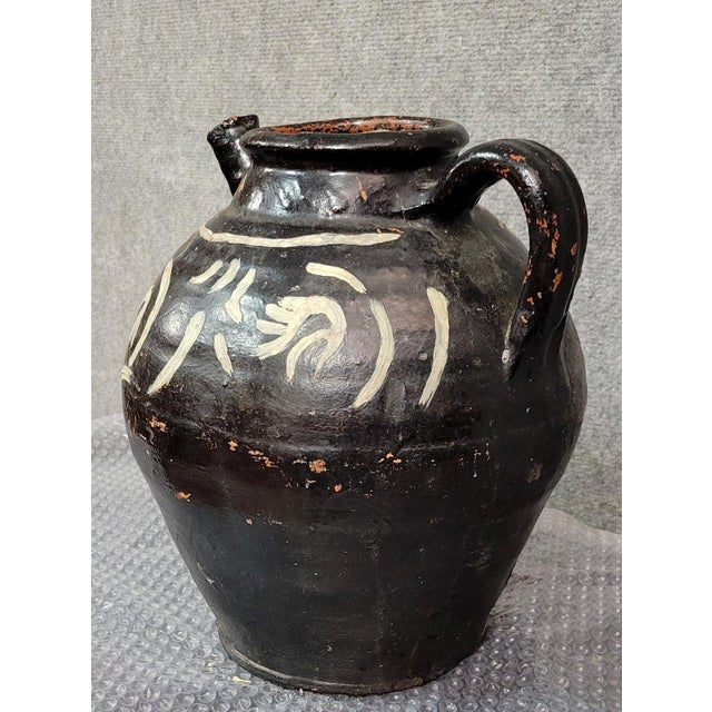 Antique Terracotta Jug, 1700s For Sale - Image 3 of 7