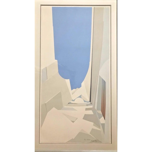 Original Limited Edition Serigraph by James Harrill signed by the Artist, embossed with Printer's Proof Aprox. dimensions:...