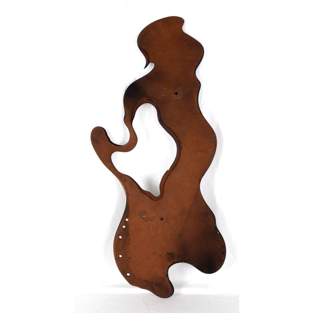 1980s Abstract Asymmetric Totem New Age Surreal Sculpture by Mickey Kane For Sale - Image 5 of 5