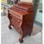 Victorian Late 1800s Empire Style Crotch Mahogany 6-Drawer Dresser With Original Glass Drawer-Pulls For Sale - Image 3 of 17