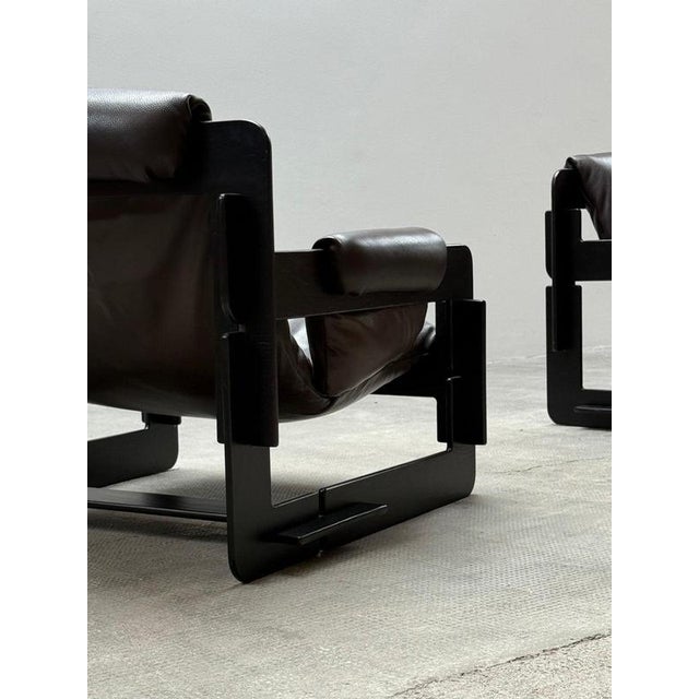 Rover Lounge Chairs in Leather, Ash and Wood by Arne Jacobsen for Asko, Finland, 1960s, Set of 2 For Sale - Image 10 of 18