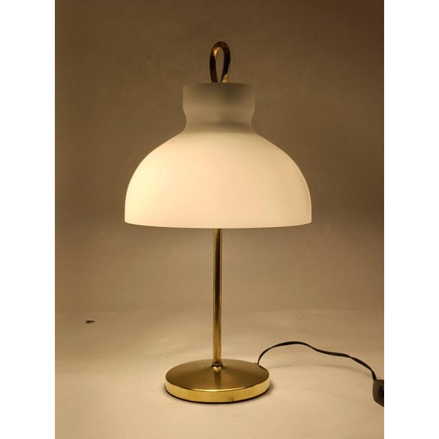 Metal Arenzano Table Lamp by Ignazio Gardella for Azucena, Italy, 1960s For Sale - Image 7 of 8