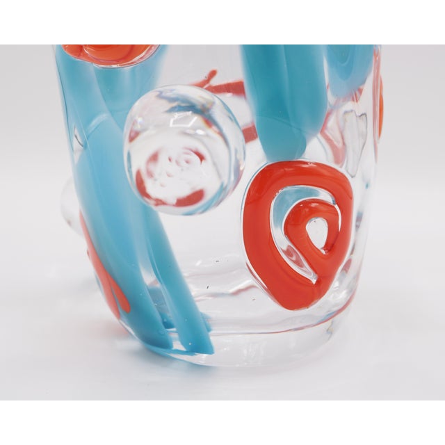 2010s Art Glass Vase by Martin Postch For Sale - Image 5 of 6