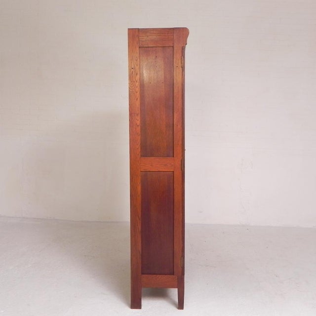 1930s Roller Shutter Cabinet, 1930s For Sale - Image 5 of 18