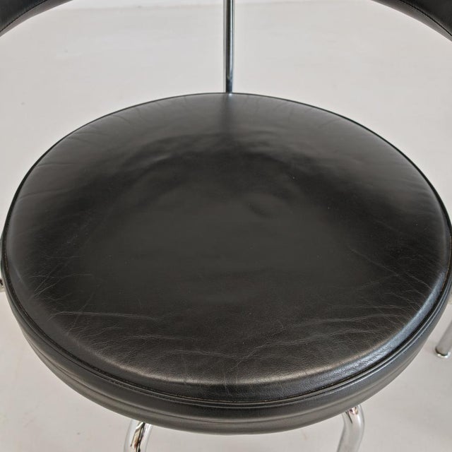 LC7 Swivel Armchairs by Charlotte Perriand for Cassina, 1980s, Set of 2 For Sale - Image 9 of 18