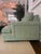 Custom Contemporary Tufted Sofa in Muted Sage Green Upholstery For Sale - Image 4 of 10