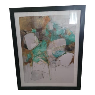 1980s Abstract Print Artist Unknown Reproduction For Sale