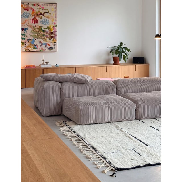 2020s Moroccan Beni Ourain Rug - 9.7 X 6.5 Ft For Sale - Image 5 of 6