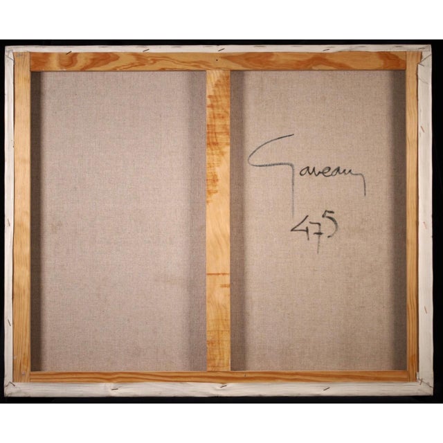 Claude Gaveau, French Modernist Fauvist Oil Painting Claude Gaveau School of Paris For Sale - Image 9 of 9