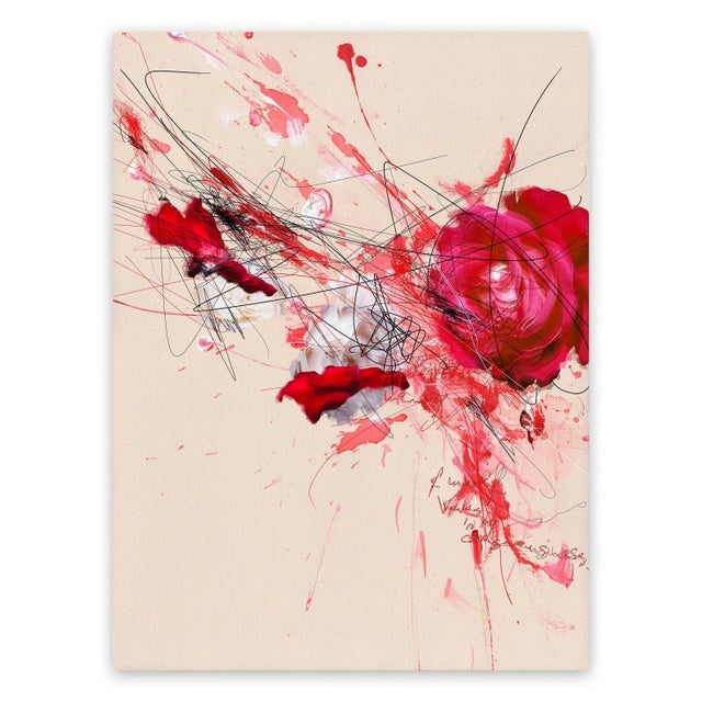 Contemporary Abstract Digital CType Print on Kodak Endura Photo Paper