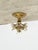 Bronze Ceiling Light with Flower Bouquet Pendants, 1920s For Sale - Image 14 of 14