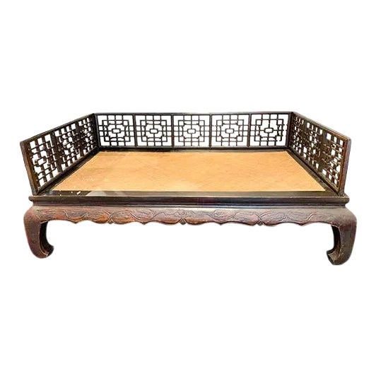 1930s Vintage Asian Ming Style Daybed For Sale