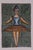 Italian Ceramic Tile Composition with Ballerina Figure in the style of Oskar Schlemmer, 1960s For Sale - Image 8 of 8