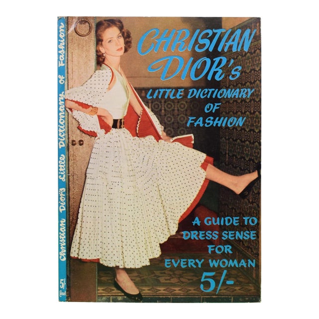 "Christian Dior's Little Dictionary of Fashion: A Guide to Dress Sense for Every Woman" 1954 Dior, Christian For Sale