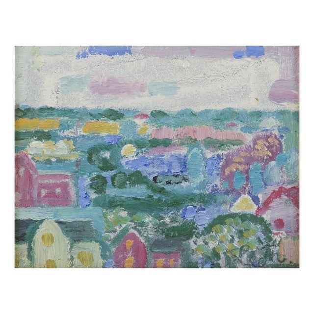 Leo Thellefsen, Prelude, Oil on Board For Sale