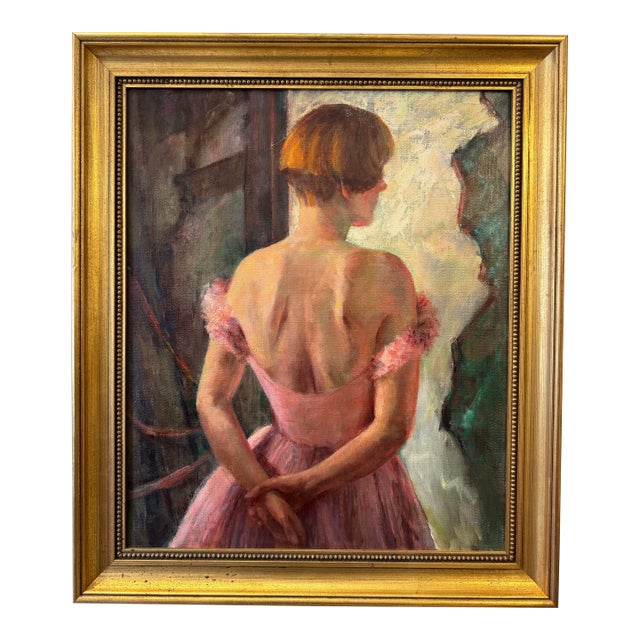 Mid 20th Century "Portrait of a Lady" by Harper For Sale