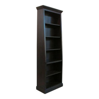 Ethan Allen Horizon Slant Back Bookcase For Sale