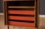 Wood Vintage Milo Baughman Walnut Tambour Door Cabinet for Glenn of California For Sale - Image 7 of 16