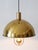 Mid-Century Modern Brass Pendant Lamp by Florian Schulz, Germany, 1970s For Sale - Image 12 of 18