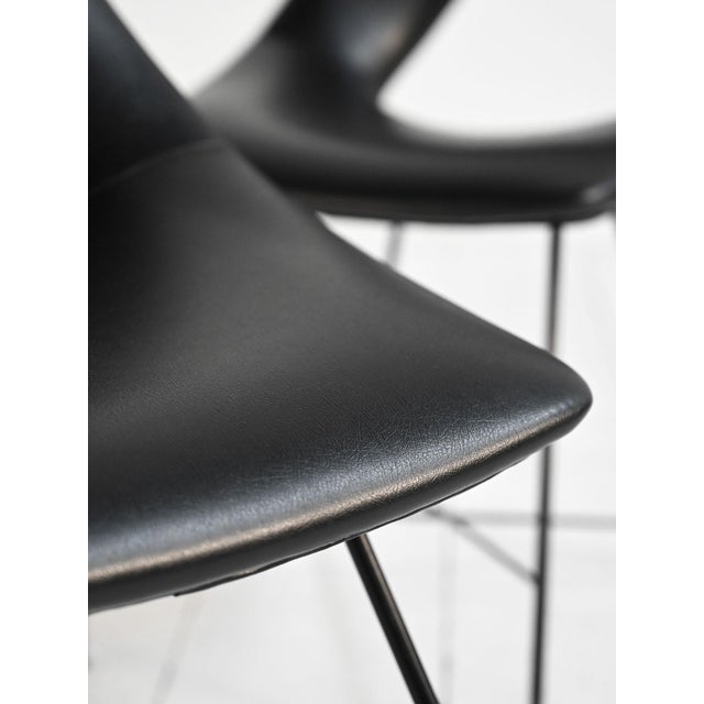 Cosmos Chairs by Augusto Bozzi for Saporiti Italia, 1950s, Set of 2 For Sale - Image 9 of 13