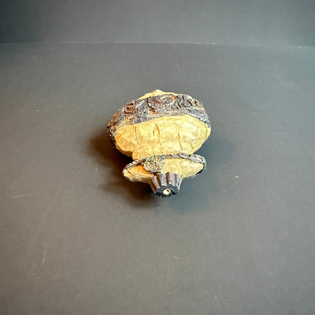 Rustic European Handcarved Vintage Finial Ornament For Sale - Image 3 of 7