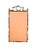 Wood Chinoiserie Style Faux Bamboo Mirror For Sale - Image 7 of 8