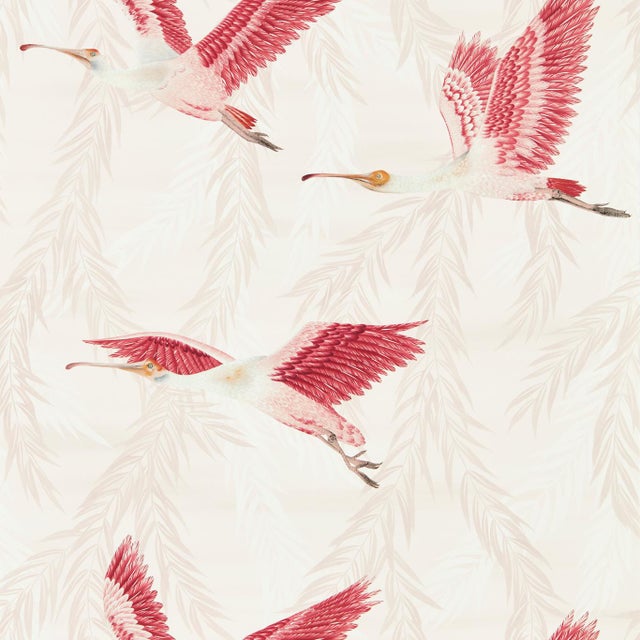 Harlequin Valentina Wallpaper in Blush/Blossom For Sale