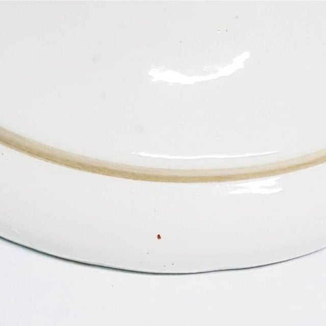 Large Hand Glazed Flower Vase by Capodimonte For Sale - Image 10 of 14