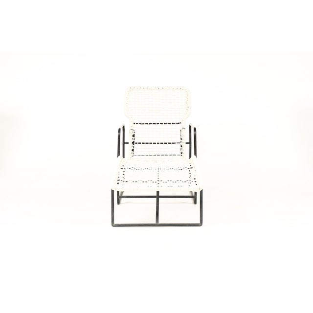 Bronze 1990s Mid Century Bronze Patio Reclining Chaise Lounges – Kurt Voss Metals, Attributed For Sale - Image 8 of 12