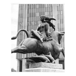 Paul Manship Flight of Europa in Hollywood Photograph by Don Ware