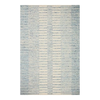 Chris Loves Julia x LoloiChris Ivory / Denim 9'-3" x 13' Area Rug For Sale