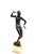 1990s Mid Century/Modern/Deco Style Bronze Girl Dancer England For Sale - Image 11 of 18
